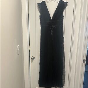 Elegant Black Evening Dress